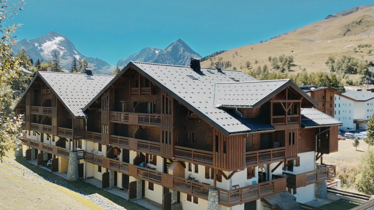 T2 Meuble Tourisme 3 Etoiles, Pied Des Pistes-Parking Prive Avec Balcon Et Superbe Vue Leilighet Les Deux Alpes Eksteriør bilde