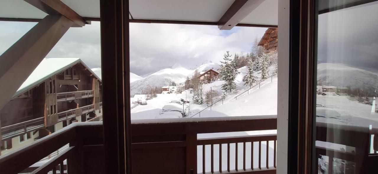 T2 Meuble Tourisme 3 Etoiles, Pied Des Pistes-Parking Prive Avec Balcon Et Superbe Vue Leilighet Les Deux Alpes Eksteriør bilde